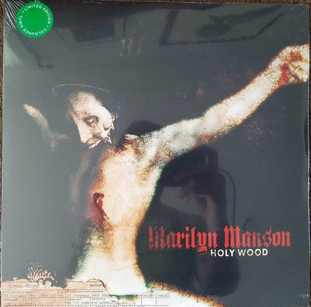 Marilyn Manson ‎– Holy Wood (In The Shadow Of The Valley Of Death) (2000) - New 2 LP Record 2020 Nothing Europe Import Green Vinyl - Alternative Rock / Goth Rock / Industrial