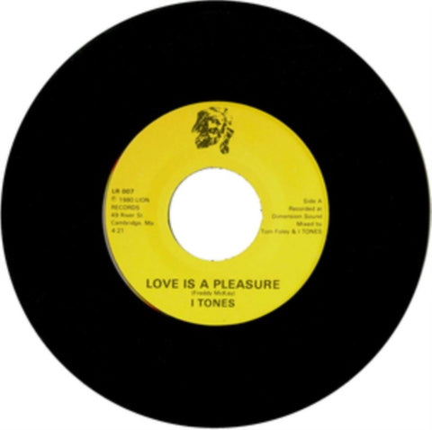 I Tones – Love Is A Pleasure (1980) - New 7" Single Record 2019 Lion USA Vinyl - Reggae / Rocksteady