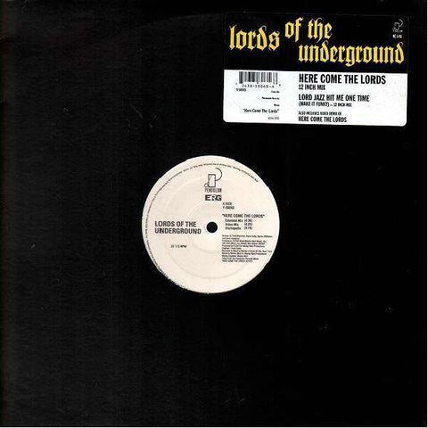Lords Of The Underground - Here Come The Lords VG- - 12" Single 1993 Pendulum USA - Hip Hop