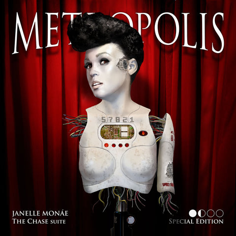 Janelle Monáe – Metropolis: The Chase Suite (2007) - VG+ EP Record 2013 Wondaland Bad Boy USA Vinyl - Soul / Neo Soul