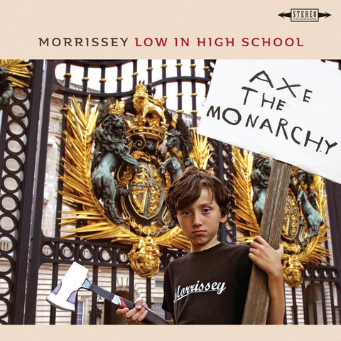 Morrissey - Low in High School - New Vinyl Record 2017 BMG Recorded Music 'Indie Exclusive' on Transparent Green Vinyl with Gatefold Jacket and Download - Indie Rock
