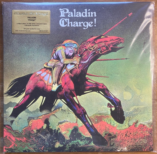 Paladin – Charge (1972) - New LP Record 2021 Music On Vinyl Europe Import 180 gram Silver Vinyl & Numbered - Prog Rock - Shuga Records