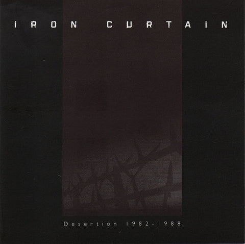 Iron Curtain ‎– Desertion 1982-1988 - New 2 Lp Record 2020 Pylon USA Vinyl - Synth-pop / Post-Punk / Darkwave
