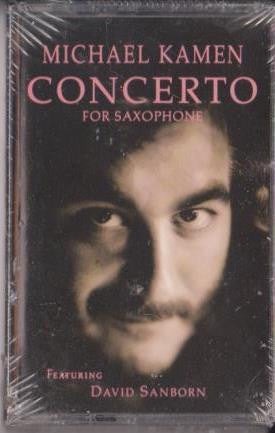 Michael Kamen – Concerto For Saxophone - Used Cassette Tape Warner 1990 USA - Jazz