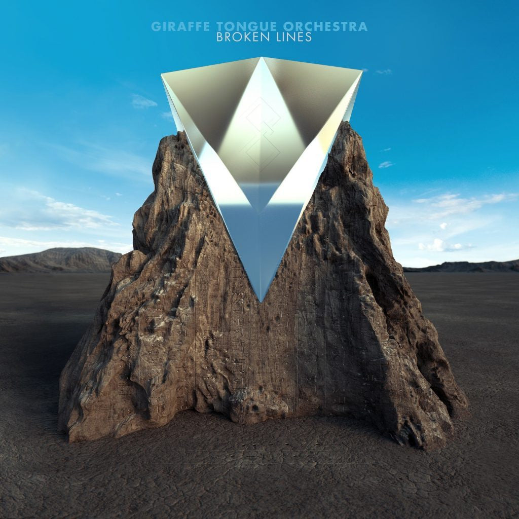 Giraffe Tongue Orchestra – Broken Lines - New LP Record 2016 Party Smasher Vinyl Blue & White Marbled Vinyl - Alternative Rock / Progressive Metal