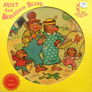 The Berenstain Bears ‎– Meet The Berenstain Bears - New Lp Record 1982 Kid Stuff USA Picture Disc Vinyl - Children's / Story