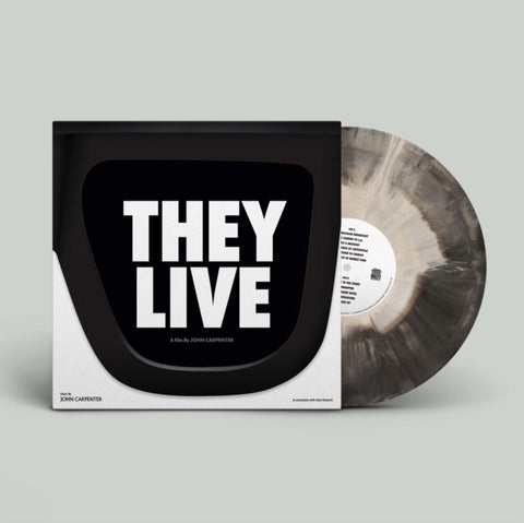 John Carpenter / Alan Howarth – They Live - New LP Record Store Day 2022 Mono RSD Essential Black & White Galaxy Vinyl - Soundtrack