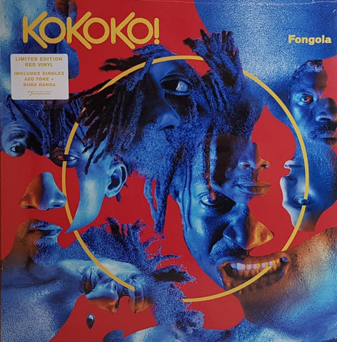 KOKOKO! ‎– Fongola - New LP Record 2019  Limited Edition Red Vinyl - Kinshasan Electronic / Experimental