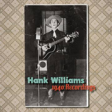Hank Williams - The 1940 Recordings - New 7" Single Record Store Day Black Friday 2019 BMG USA RSD Exclusive Release Red Vinyl - Country