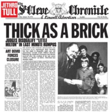 Jethro Tull – Thick As A Brick (1972) - New LP Record 2015 Chrysalis Germany 180 Gram Vinyl - Rock