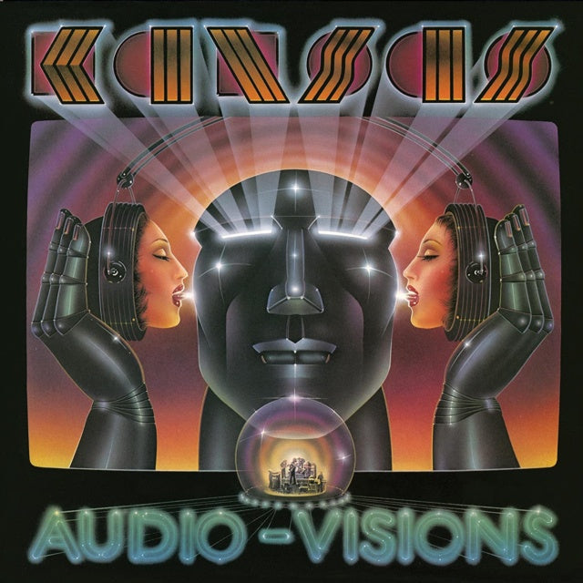 Kansas – Audio-Visions (1980) - New LP Record 2021 Friday Music Translucent Blue Swirl Vinyl & Poster - Prog Rock / Rock & Roll - Shuga Records