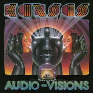 Kansas – Audio-Visions (1980) - New LP Record 2021 Friday Music Translucent Blue Swirl Vinyl & Poster - Prog Rock / Rock & Roll - Shuga Records