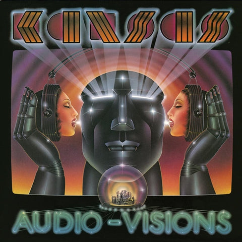 Kansas – Audio-Visions (1980) - New LP Record 2021 Friday Music Translucent Blue Swirl Vinyl & Poster - Prog Rock / Rock & Roll