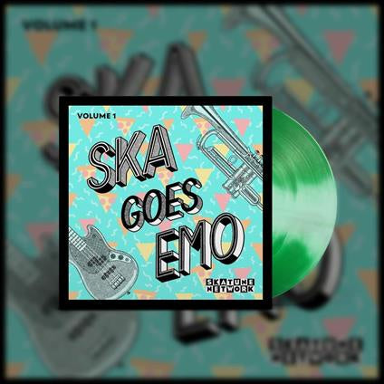 Skatune Network – Ska Goes Emo Volume 1 - New LP Record 2022 Counter Intuitive Clear & Green Vinyl - Rock / Ska / Pop Punk