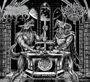 Satanic Warmaster / Archgoat ‎– Lux Satanae (Thirteen Hymns Of Finnish Devil Worship) - New Vinyl Record 2016 Headbangers Reissue on Black Vinyl with Insert - Black Metal