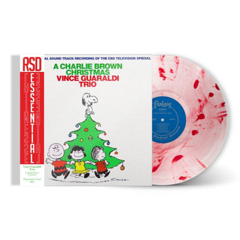 Vince Guaraldi Trio – A Charlie Brown Christmas (1965) - New LP Record 2021 Fantasy RSD Essentials Peppermint Clear with Red Splatter Vinyl - Jazz / Soundtrack