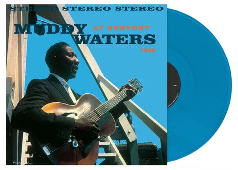 Muddy Waters – Muddy Waters At Newport (1960) - New LP Record 2020 DOL Europe 180 gram Blue Vinyl - Blues / Chicago Blues