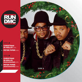 Run DMC - Christmas in Hollis - New Vinyl 2016 Arista RSD Black Friday Picture Disc, LTD to 3000 copies - Rap / Hip Hop - Shuga Records