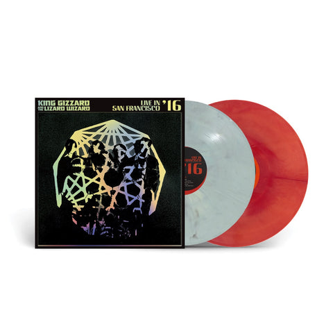 King Gizzard & The Lizard Wizard - Live In San Francisco '16 - New 2 LP Record 2020 ATO USA Sunburst / Fog Colored Vinyl - Psychedelic Rock / Garage Rock