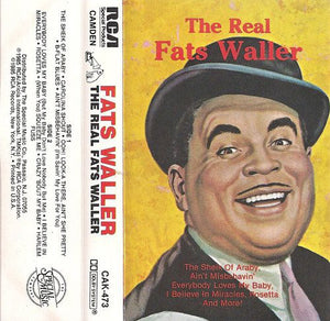 Fats Waller - The Real Fats Waller - VG+ 1985 USA Cassette Tape - Jazz