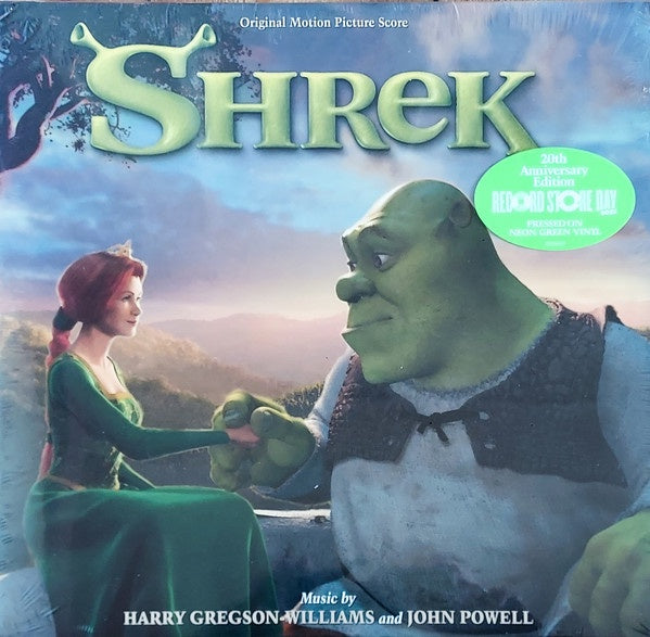 Harry Gregson-Williams and John Powell ‎– Shrek (Original Score) - New LP Record Store Day 2021 Varèse Sarabande USA RSD Green Vinyl - Soundtrack - Shuga Records