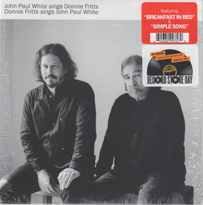 John Paul White sings Donnie Fritts, Donnie Fritts sings John Paul White - New 7" Vinyl 2017 Single Lock Record Store Day Pressing Limited to 975 - Country Rock