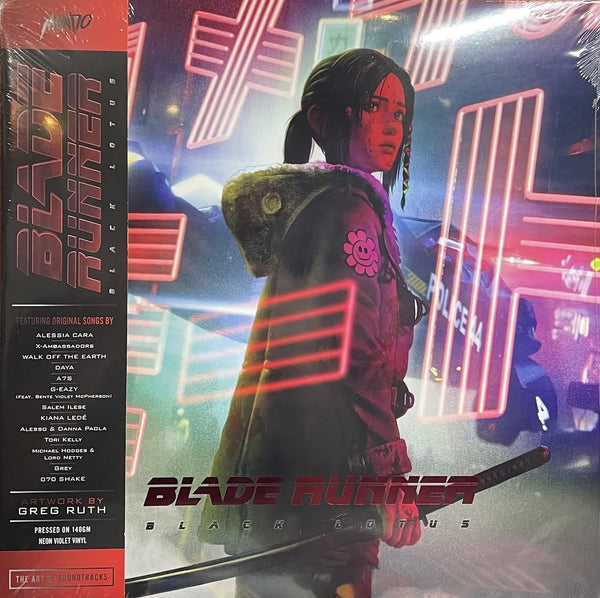 Various - Blade Runner (Black Lotus) - New LP Record 2022 Mondo Def Jam Neon Violet Vinyl, Insert & OBI - Soundtrack / Electronic / Hip Hop - Shuga Records