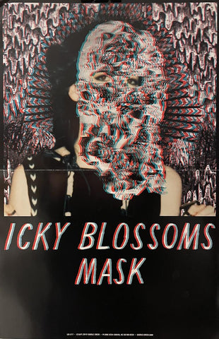 Icky Blossoms - Mask - 11" x 17" Album Promo Poster - p0073-3