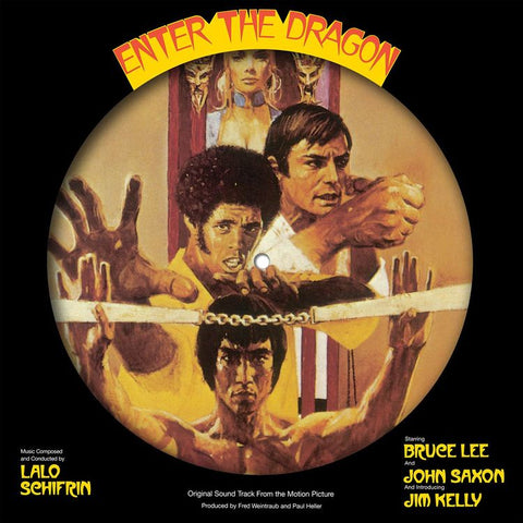 Lalo Schifrin - Enter The Dragon (Original Motion Picture Soundtrack) - New Vinyl 2018 Rhino RSD Exclusive '45th Anniversary' Picture Disc (Limited to 2800) - 70's Soundtrack