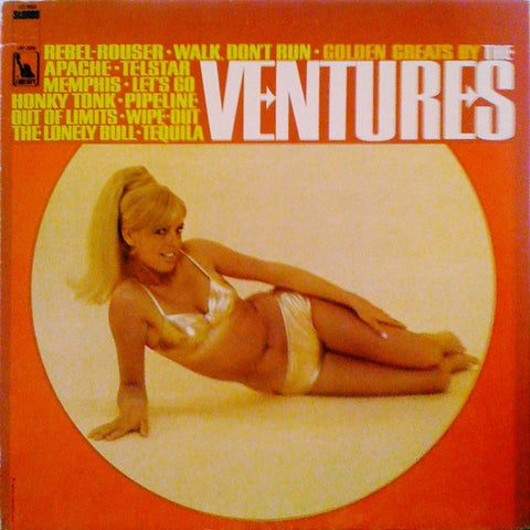 The Ventures ‎– Golden Greats By The Ventures - VG+ LP Record Liberty USA Vinyl - Surf / Instrumental