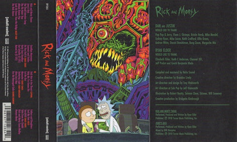 Various ‎– The Rick And Morty Soundtrack - New Cassette 2018 Sub Pop USA Green Tape - Soundtrack