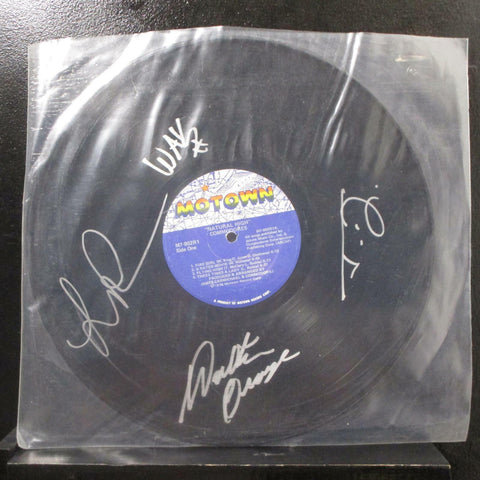 SIGNED / AUTOGRAPHED - Commodores ‎– Natural High - VG+ LP Record 1978 Motown USA Vinyl - Soul / Funk