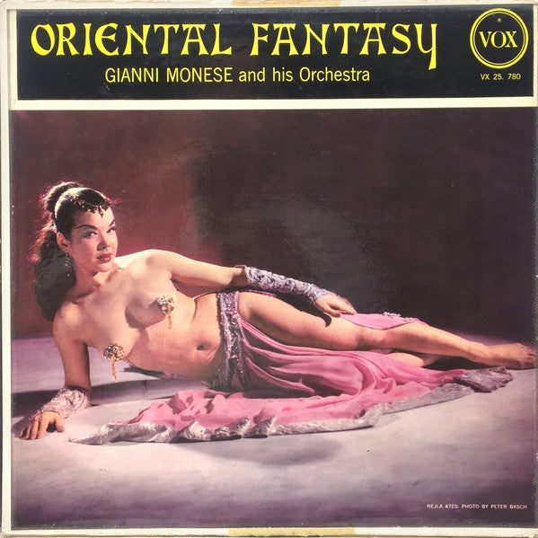 Gianni Monese And His Orchestra ‎– Oriental Fantasy - Mint- LP Record 1958 Vox USA Mono Vinyl Nejla Ates - Exotica / Jazz - Shuga Records