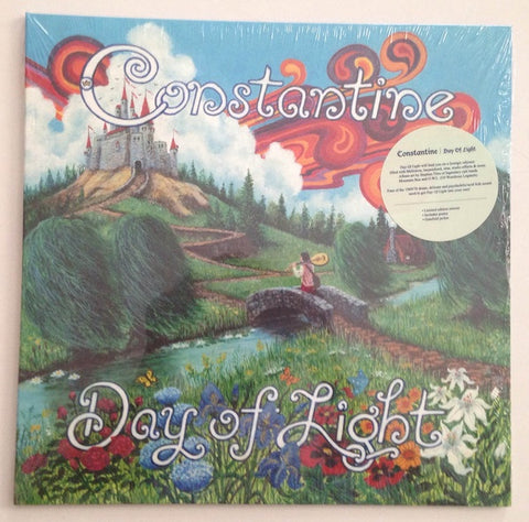 Constantine - Day of Light (2015) - Mint- Lp Record 2016 USA Vinyl & Poster - Chicago Psychedelic Rock / Acid Folk