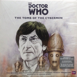 Doctor Who ‎– The Tomb Of The Cybermen - New 2 Lp Record Store Day 2018 Demon RSD UK Import 180 gram Translucent Silver Vinyl - Soundtrack