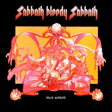 Black Sabbath ‎– Sabbath, Bloody Sabbath - VG Lp Record 1974 Warner USA Original Vinyl & Insert - Hard Rock / Heavy Metal