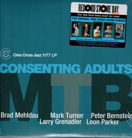 M.T.B. ‎– Consenting Adults (1994) - New 2 LP Record Store Day 2021 Criss Cross RSD 180 gram Vinyl - Jazz