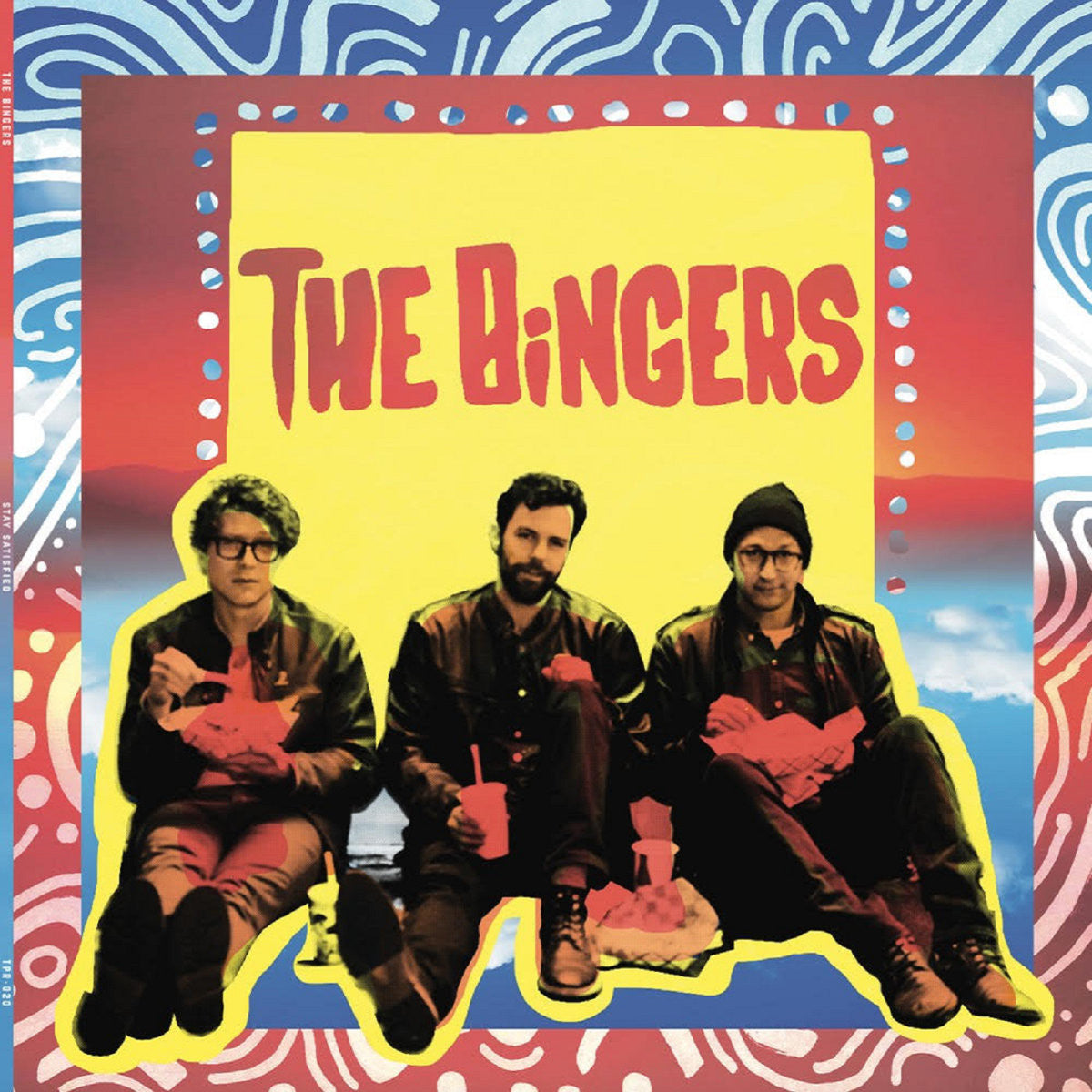The Bingers - Stay Satisfied - New Vinyl Record 2017 Tall Pat Limited Edition Multi-Colored Vinyl (300 Copies!) w/ Download - Chicago, IL Garage/Punk