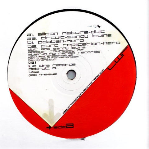 DBIT / Kero /  Sandy Levine ‎– Silicon Nature / Pdatek / Port Replication / Circuit - VG+ 12" Single Record 2002 USA Vinyl - Techno / IDM
