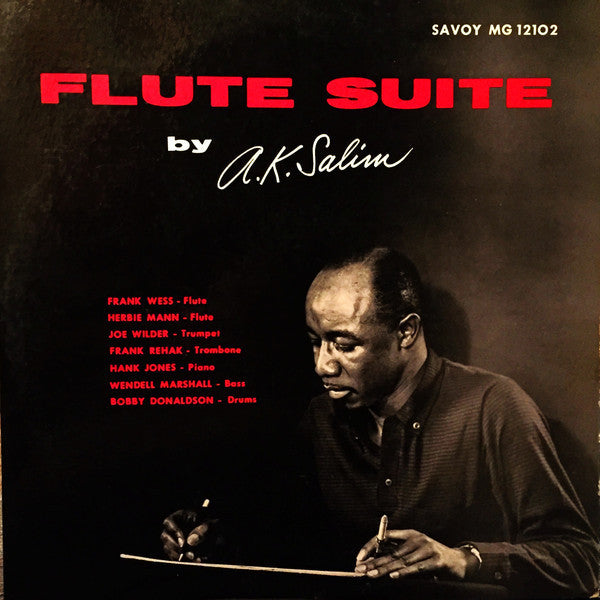 A.K. Salim ‎– Flute Suite - VG- (Low Grade) 1957 Mono Original Press USA - Jazz
