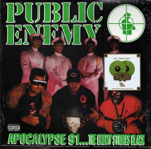 Public Enemy ‎– Apocalypse 91... The Enemy Strikes Black (1991) - New 2 LP Record 2015 Def Jam Green Translucent Vinyl - Hip Hop