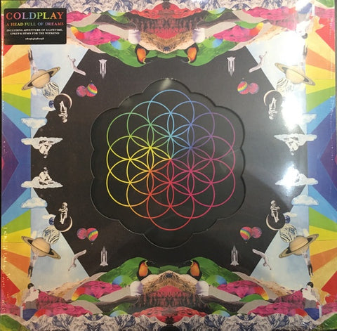 Coldplay ‎– A Head Full Of Dreams - New 2 Lp Record 2015 Parlophone Europe Import 180 gram Vinyl - Pop Rock