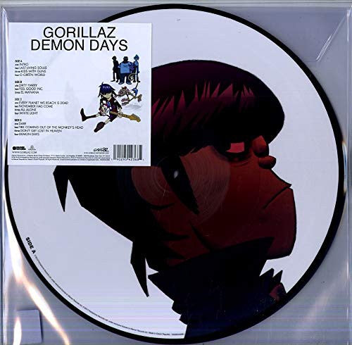 Gorillaz ‎– Demon Days (2005) - New 2 LP Record 2019 Parlophone/Warner Europe Picture Disc Vinyl - Pop Rock / Trip Hop / Downtempo / Hip Hop - Shuga Records