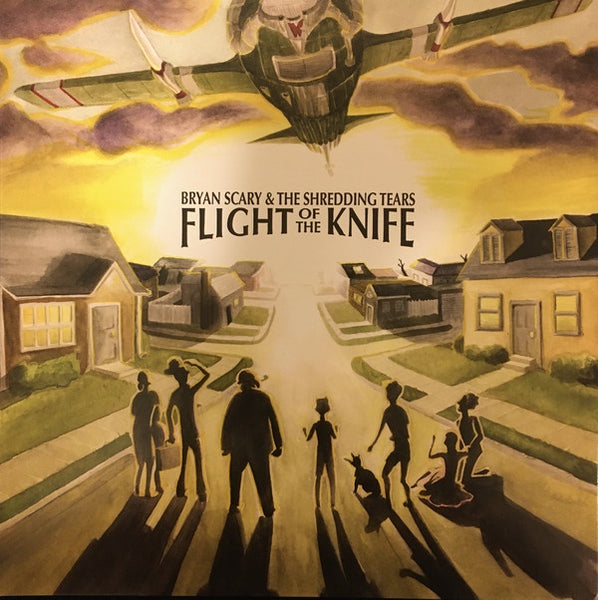 Bryan Scary & The Shredding Tears ‎– Flight Of The Knife - New LP Record 2020 Black And Greene/Needlejuice USA Cloudy Blue 180 gram Vinyl & Download - Prog Rock / Power Pop - Shuga Records