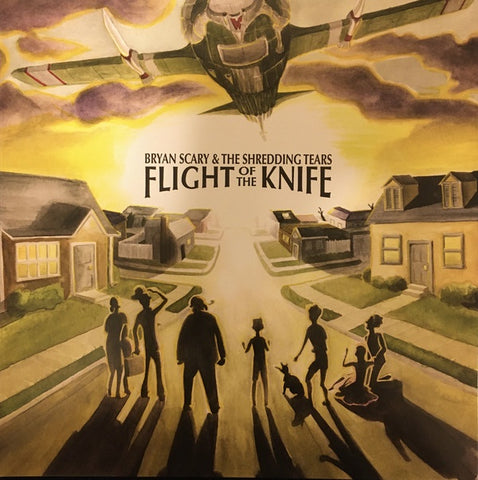 Bryan Scary & The Shredding Tears ‎– Flight Of The Knife - New LP Record 2020 Black And Greene/Needlejuice USA Cloudy Blue 180 gram Vinyl & Download - Prog Rock / Power Pop