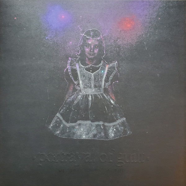 portrayal of guilt ‎– We Are Always Alone - New LP Record 2021 Closed Casket Activities USA Ultra Clear with Black, Metallic Silver & Neon Purple Splatter Vinyl, Poster & Download - Post-Hardcore - Shuga Records