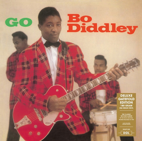 Bo Diddley ‎– Go Bo Diddley (1959) - New Vinyl Lp 2018 DOL 180gram EU Import Deluxe Edition with Gatefold Jacket and 8 Bonus Tracks - Rock