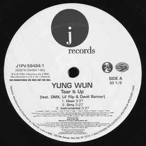 Yung Wun - Tear It Up - M- 12" Single Promo 2004 J Records USA - Hip Hop