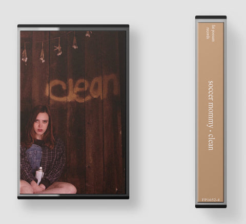 Soccer Mommy ‎– Clean - New Cassette Tape 2018 USA White - Indie / Alternative Rock