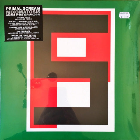 Primal Scream - Mixomatosis - New Vinyl Record 2017 Ignition Record Store Day 12" Remix EP, Limited to 750 Copies - Alt-Rock